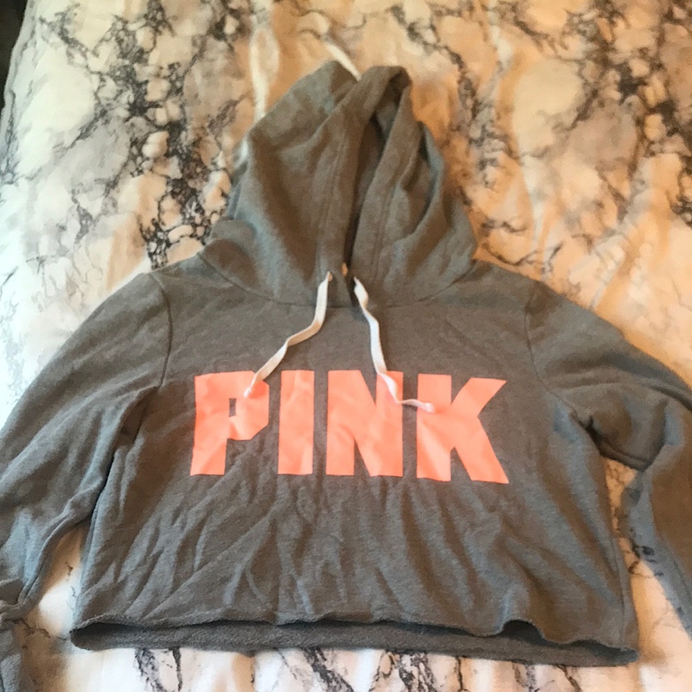 VS PINK Cropped hoodie